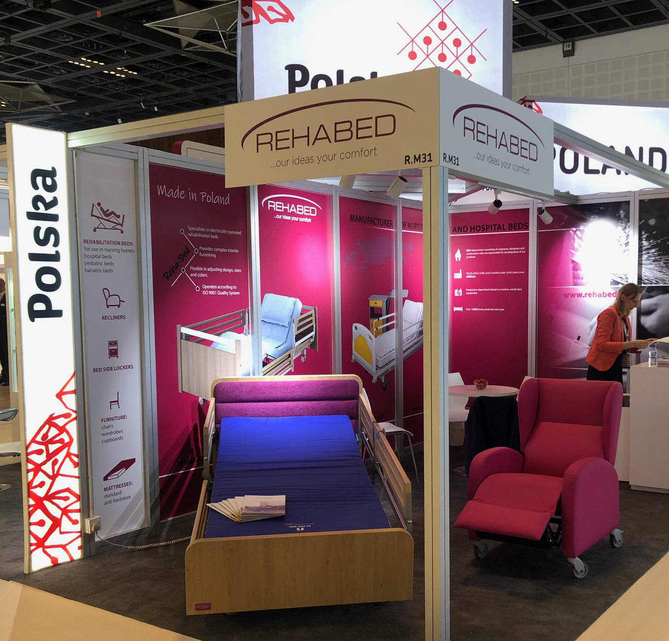 Reha-Bed na ARAB HEALTH 2020